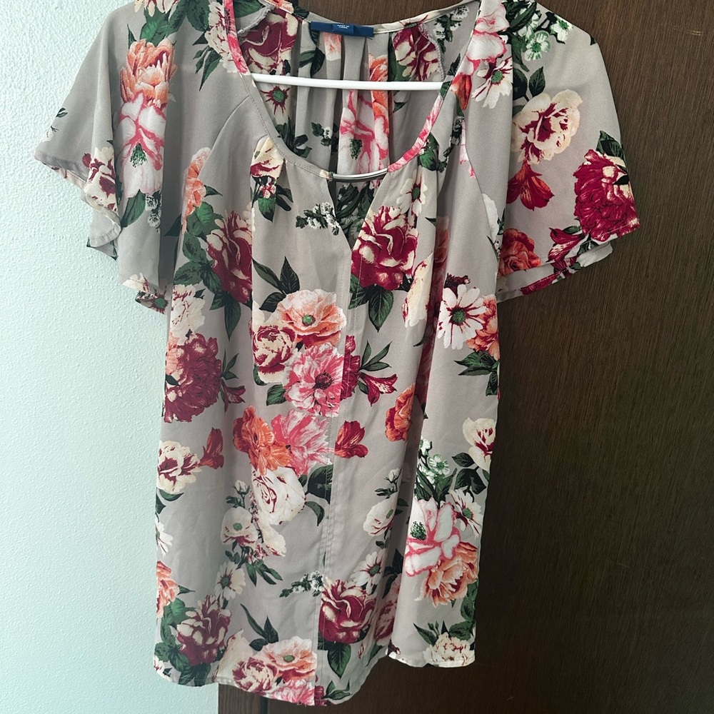 Apt. 9 Multicolor Floral Blouse
